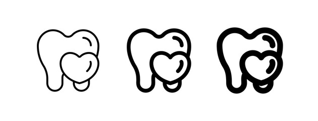 Editable dental care vector icon. Dentistry, healthcare, medical. Part of a big icon set family. Perfect for web and app interfaces, presentations, infographics, etc