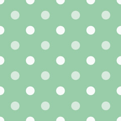 Simple, seamless polka dot background