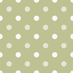 Simple, seamless polka dot background