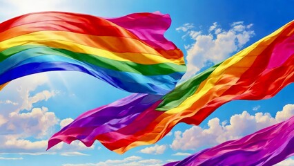 abstract rainbow background