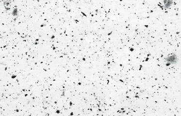 Grunge black and white pattern. Monochrome particles abstract texture. Background of cracks, scuffs, chips, stains, ink spots, lines. Dark design
