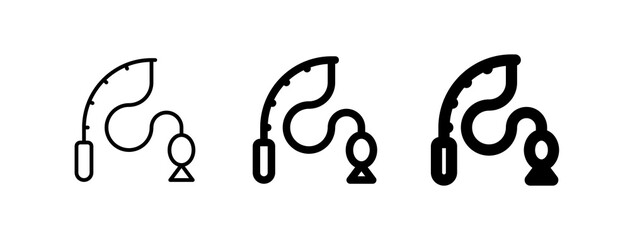 Editable fishing vector icon. Part of a big icon set family. Perfect for web and app interfaces, presentations, infographics, etc