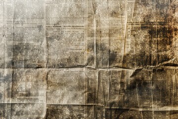 OLD SCRATCHED PAPER TEXTURE  BLANK NEWSPAPER BACKGROUND  GRUNGE WALLPAPER