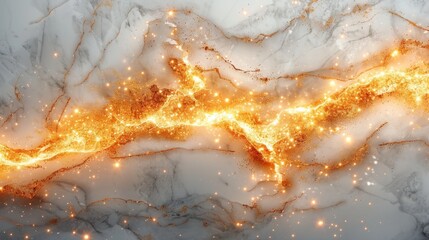 Background of Gold on White  White marble with gold streaks for a luxurious feel,space for text