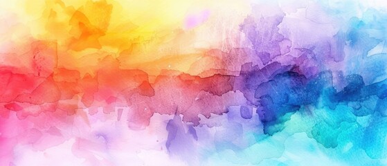 bright colorful watercolor paint background texture for design flyer bussines backdrop card invitation template