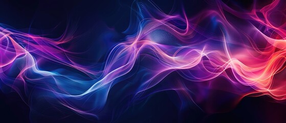 Fototapeta premium modern abstract motion banner on dark background design concept header web cover poster banner presentation template