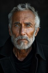 Refined man portrait , high quality, high resolution