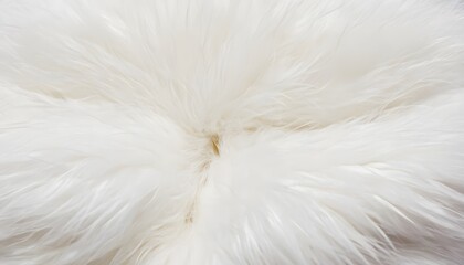close up of white feathers