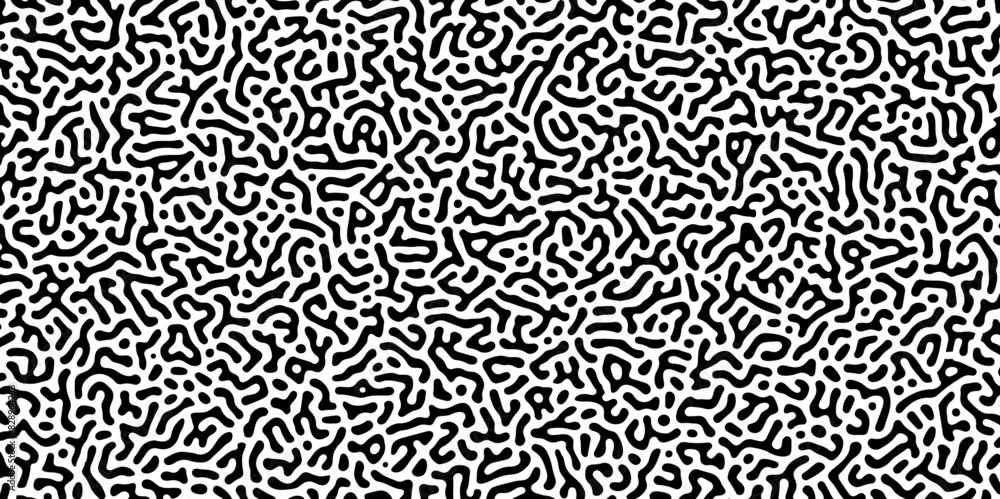 Poster seamless turing pattern background in illustrator