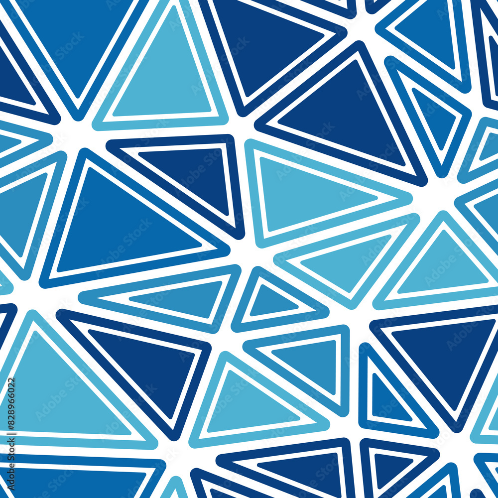 Poster geometric pattern. rounded solid shapes in frames. big triangles size. multiple colors style. repeat