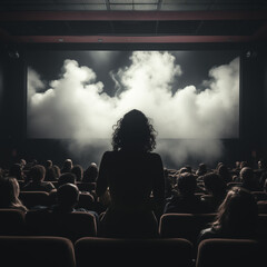 kino, theater, auditorium, diele, bildschirm, stühle, sitzreihen, blur, red, blue, blau, rot, samt, alt, antik, früher, cinema, theater, aufführung, stück, film, theater, innenausstattung, stuhl, film