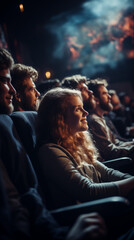 kino, theater, auditorium, diele, bildschirm, st&uuml;hle, sitzreihen, blur, red, blue, blau, rot, samt, alt, antik, fr&uuml;her, cinema, theater, auff&uuml;hrung, st&uuml;ck, film, theater, innenausstattung, stuhl, film