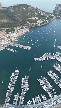 Aerial video over Avinguda de Gabriel Roca i Garc&iacute;as, Palma de Mallorca island, Spain