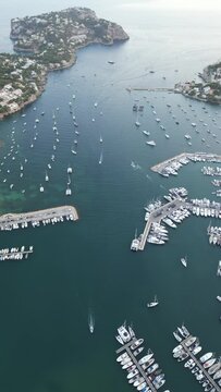 Aerial video over Avinguda de Gabriel Roca i Garc&iacute;as, Palma de Mallorca island, Spain