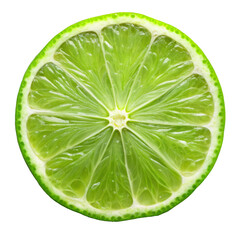 Lime Slice Close Up