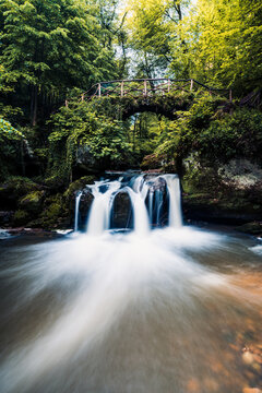 Schiessent&uuml;mpel, M&uuml;llerthal, Wandern in Luxemburg, Sehensw&uuml;rdigkeiten in Luxemburg, Wasserfall