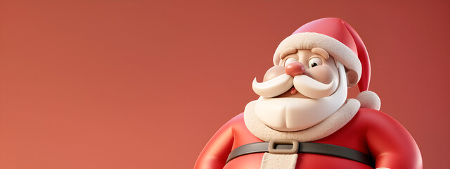 cartoon Santa Claus