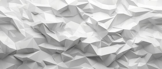 white abstract polygon texture on gray background design header web cover poster art work banner presentation