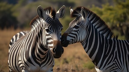 zebras in the zoo