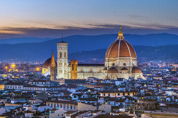 Fototapeta premium View of Florence Cathedral, Italy