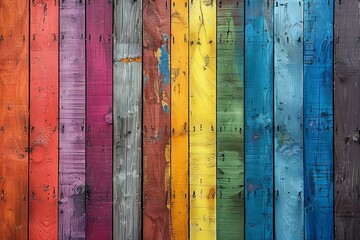 Colorful wood pattern wallpaper, high quality, high resolution