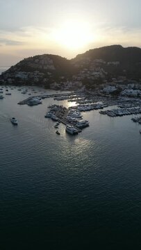 Aerial video over Avinguda de Gabriel Roca i Garc&iacute;as, Palma de Mallorca island, Spain