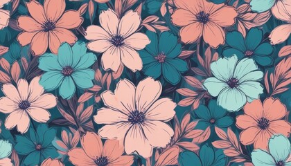 painting-A-vibrant-and-colorful-floral-pattern 