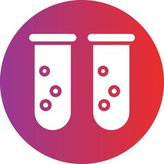 Test Tube Icon Style