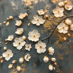 cherry blossom on the tree