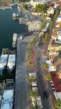 Aerial video over Avinguda de Gabriel Roca i Garc&iacute;as, Palma de Mallorca island, Spain