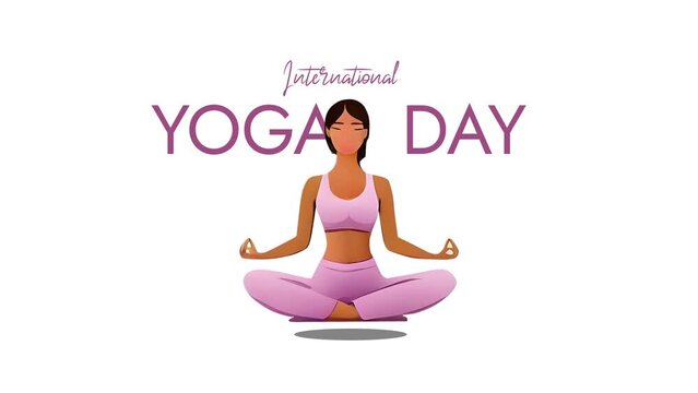 yoga woman in lotus position
