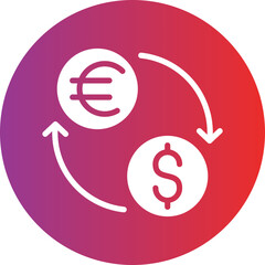 Money exchange Icon Style