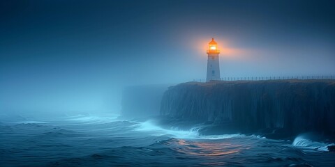 Majestic Twilight Beacon, generative ai