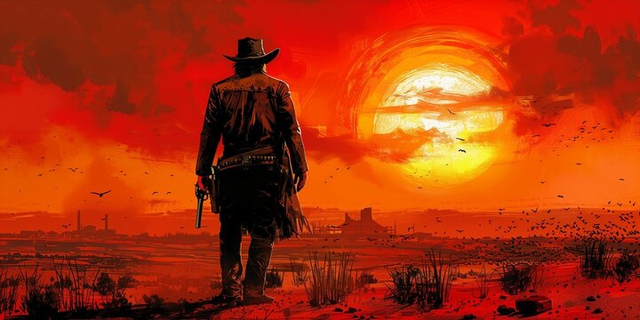 Desert Justice: The Gunslinger's Standoff, generative ai