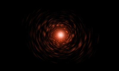 circle glowing lens flare light