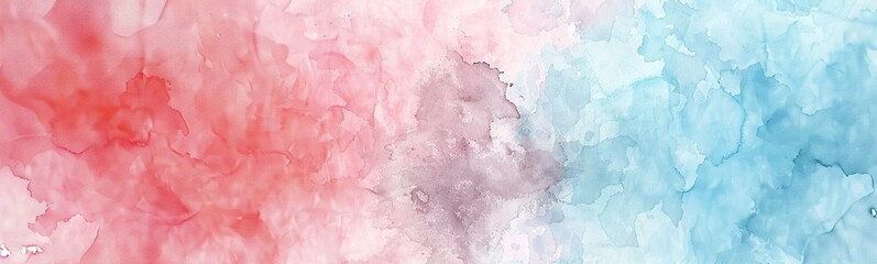 water color soft pink, blue, red, with grunge background