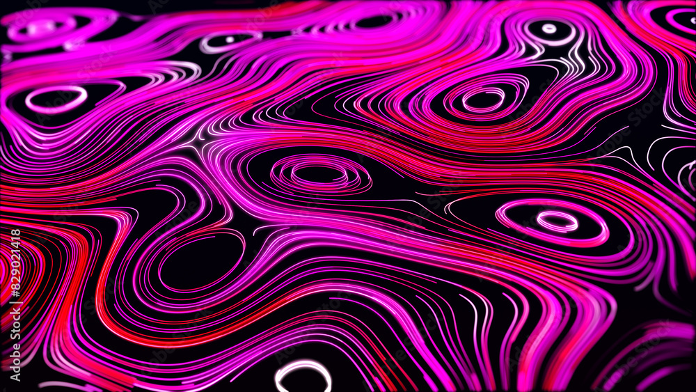 Poster abstract background of topographic map. contour map. 3d topographic map. valleys and mountains. geog