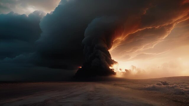 Despite the danger some brave souls venture closer to the tornado mesmerized by its power and beauty.