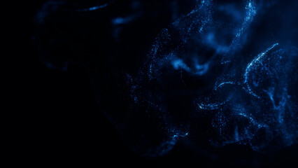 Abstract elegant luxury glittering particle background 