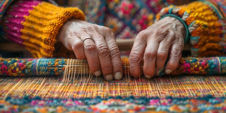 Master Weaver: Creating Beautiful Fabric with Precision, generative ai