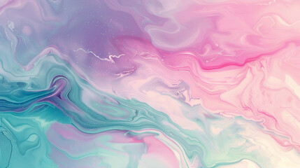 Pink and aqua green gradient holographic background. Texture pattern.