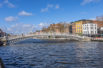 Obraz premium Dublin, Ireland - April 7 2024 
