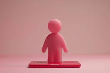Woman in modern office using digital tablet to control Wi Fi settings, emphasizing the ease of managing wireless networks in corporate environments
