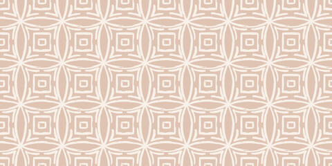 Trendy aesthetic abstract seamless pattern with geometric print. Minimalistic Organic brush stroke, ink texture. Simple design for wallpaper, textile, wrapping, packing, fabric, branding, decoration