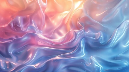 Obraz premium Detailed view of vibrant blue and pink background