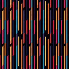 Background pattern, Stripes, Bold and contrasting colors, seamless and linear, clean and modern, dynamic and striking, stylish and minimalistic