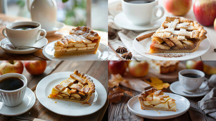 Fototapeta premium cup of coffee and cookies