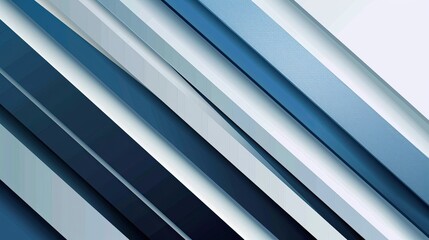 Fototapeta premium An abstract image featuring diagonal stripes in various shades of blue