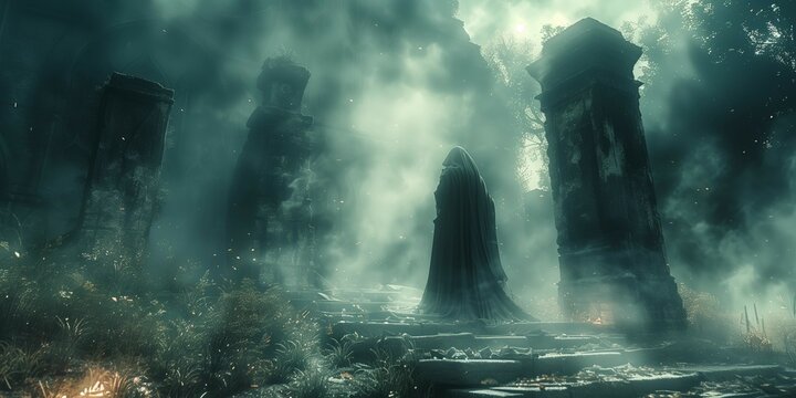 Ghostly Apparitions in the Mist, generative ai