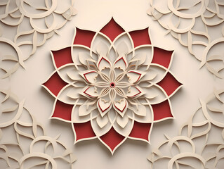Islamic background with crescent and lantern, Ramadan and Eid Background, Islamic traditional ornamental photo and background, Muslim holiday Design
